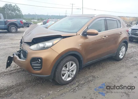2017 Kia Sportage Lx из США, поврежденный, VIN KNDPMCAC2H7287924